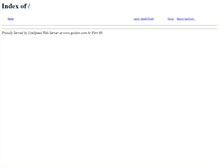 Tablet Screenshot of guidon.com.br